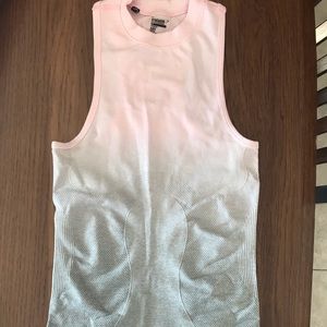 Gymshark ombré racerback tank top